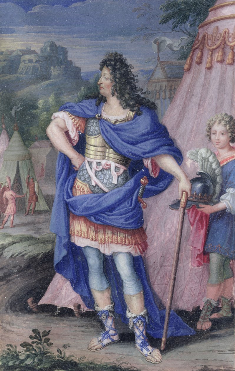 Portrét francouzského krále Ludvíka XIV. (1638). od French School