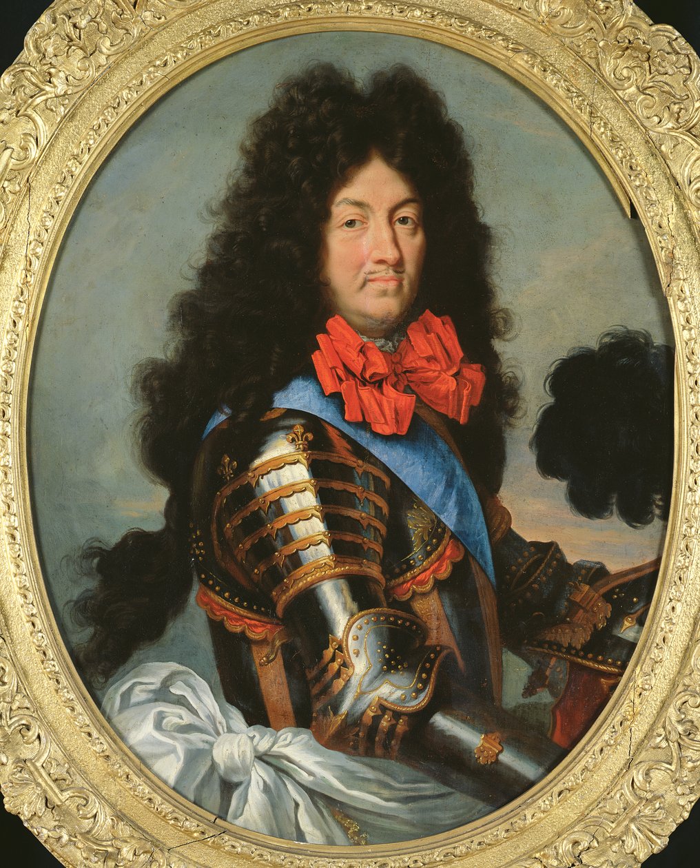 Portrét Ludvíka XIV. (1638-1715) od French School