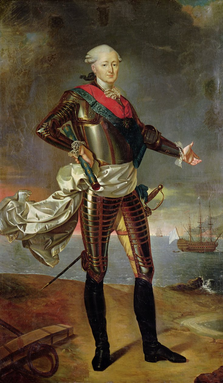 Portrét Louis-Jean-Marie de Bourbon (1725-93) vévody z Penthievre od French School