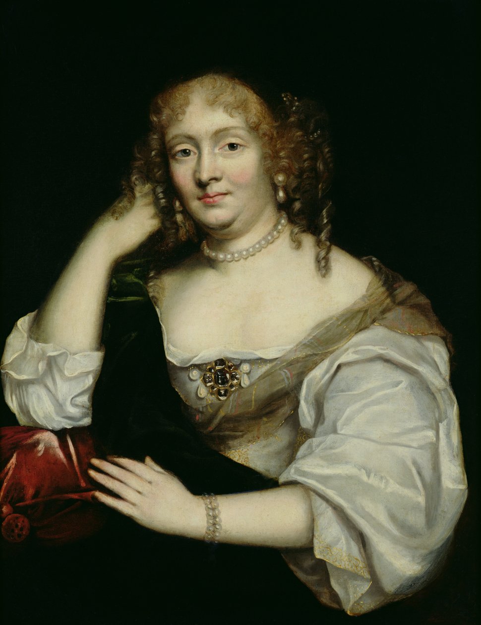 Portrét Marie od Rabutina-Chantala (1626-97) Marquise de Sevigne, po roce 1670 od French School