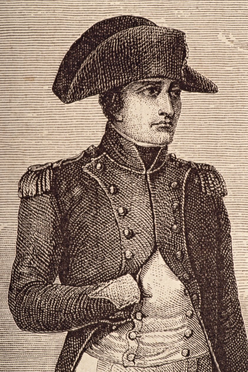Portrét Napoleona Bonaparta (1769-1821) (detail 102368) od French School