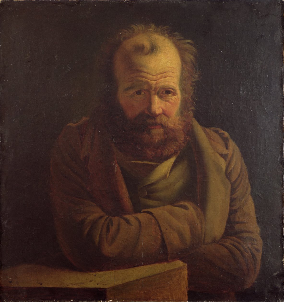 Portrét Pierra Josepha Proudhona (1809-65) od French School