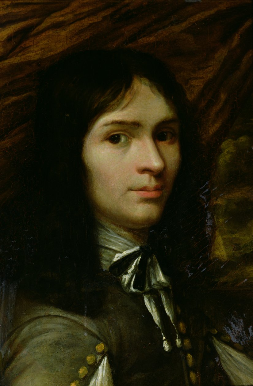 Portrét René Descartes (1596-1650) od French School