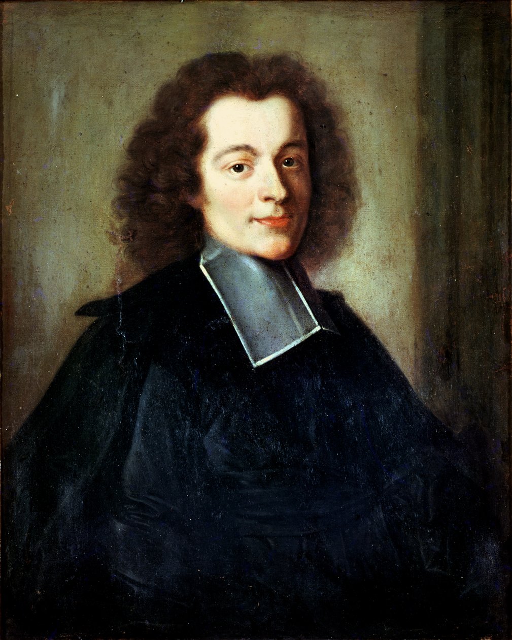 Portrét předpokládaný být Voltaire (1694-1778) jako mladý muž od French School
