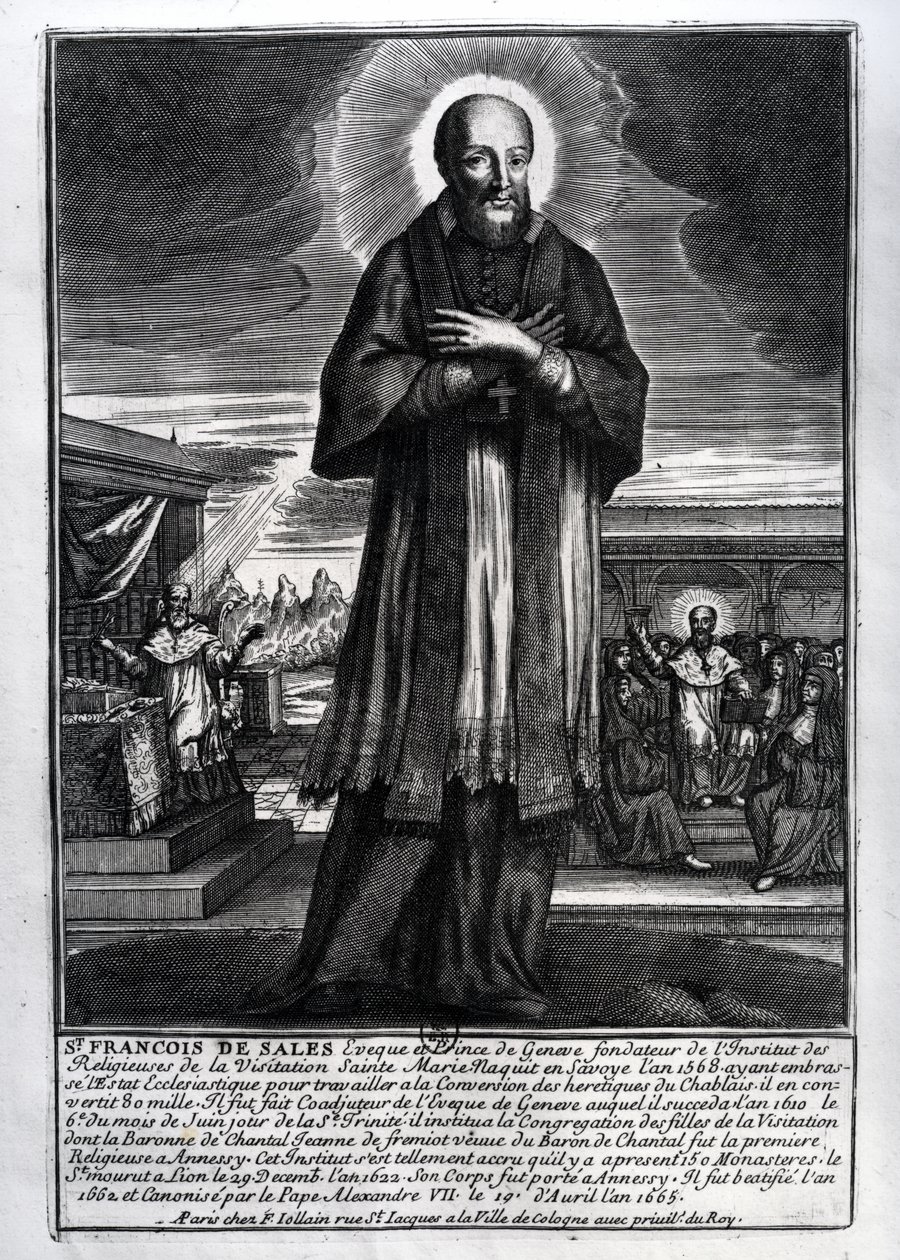 Saint Francois de Sales (1568–1622) od French School