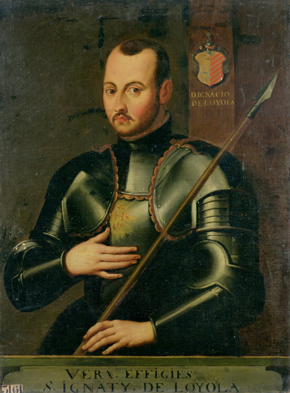 Svatý Ignác z Loyoly (1491-1556) od French School