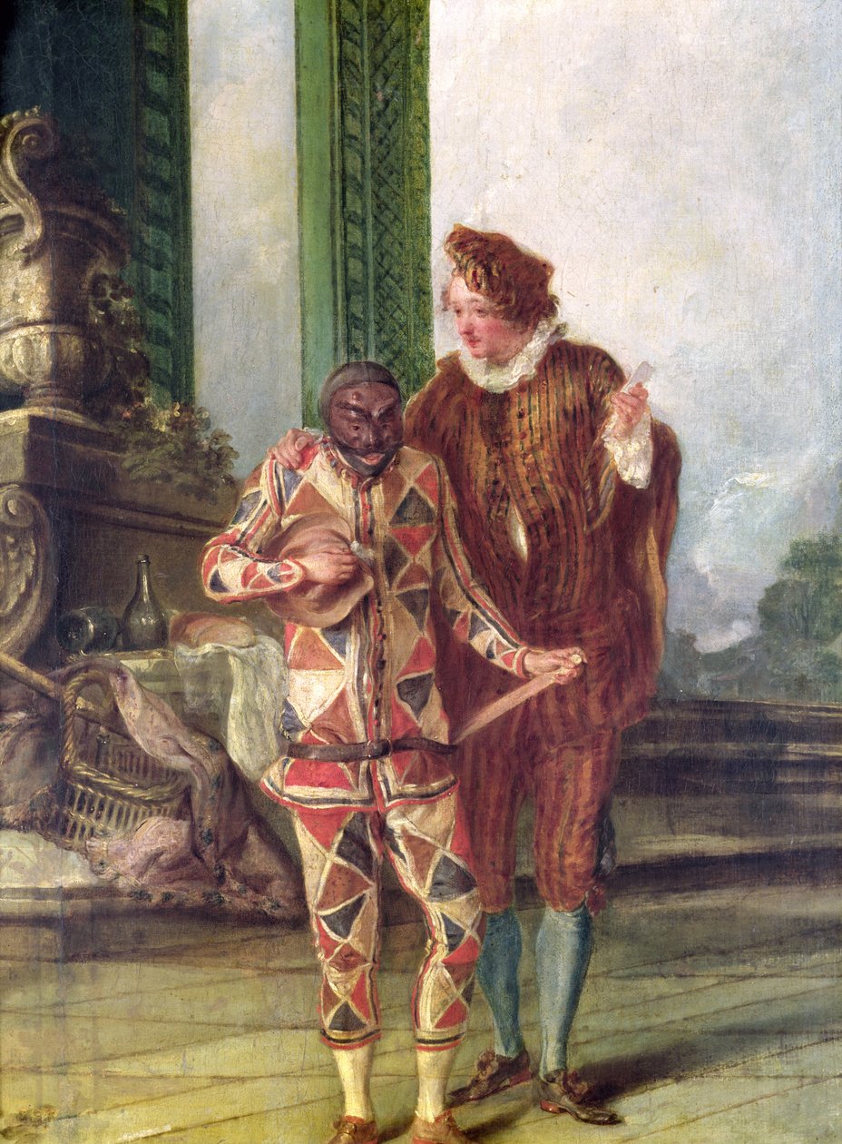 Scéna z Commedia dell