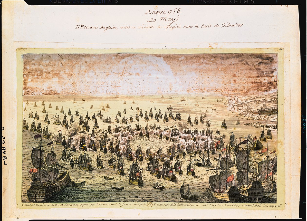 Obléhání Mahonu, 20. května 1756 od French School