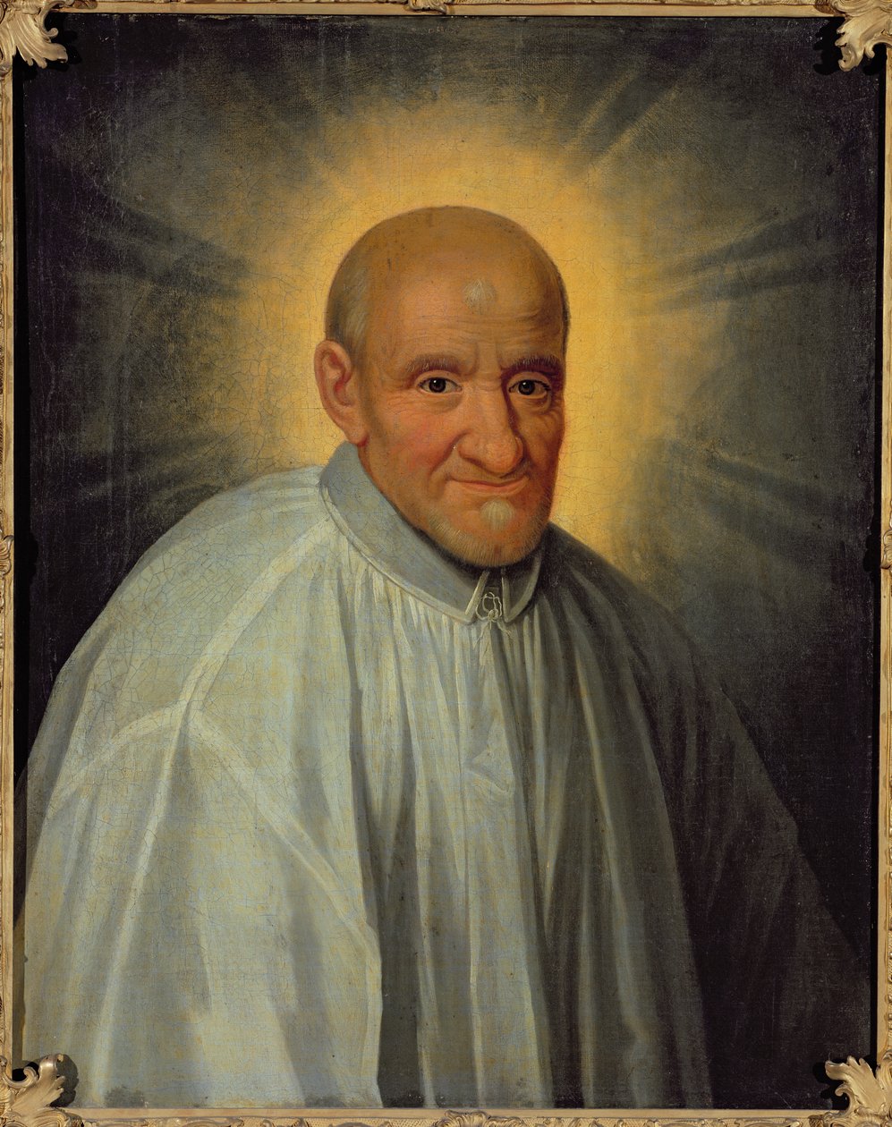 Svatý Vincent de Paul (1576–1660) od French School