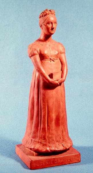 Soška Eugenie Grandet (terakota) od French School