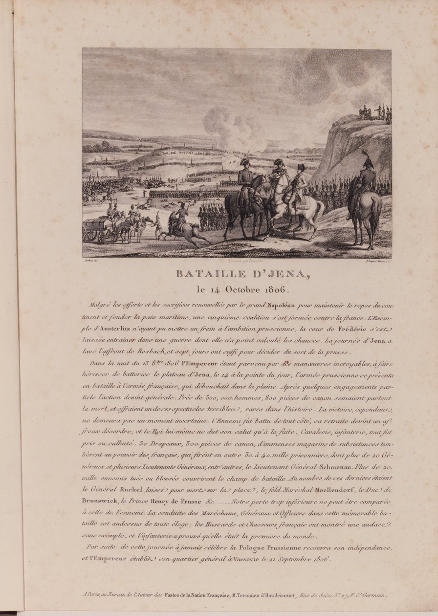 Bitva u Jeny, 14. října 1806 od French School