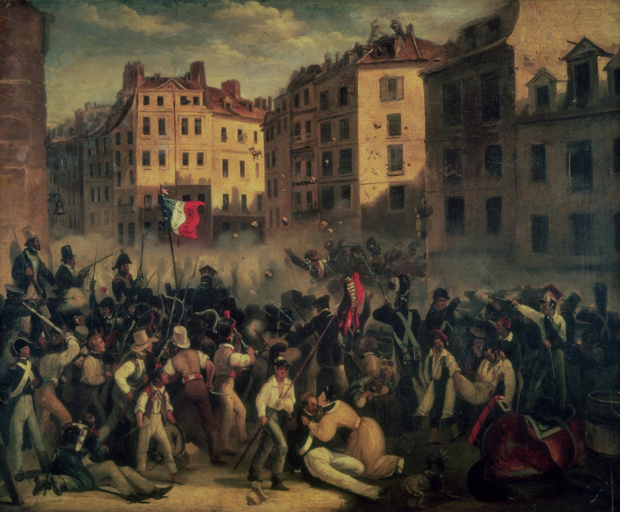 Charta nebo smrt, červenec 1830 od French School