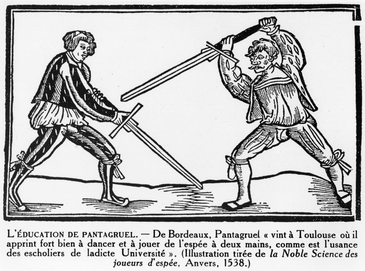 The Education of Pantagruel, ilustrace z 
