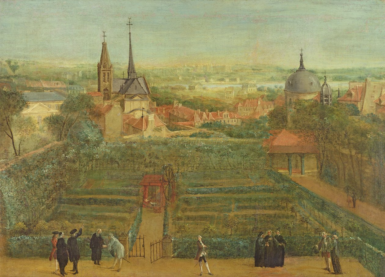 Zahrady otců křesťanské nauky a opatství svatého Viktora od French School