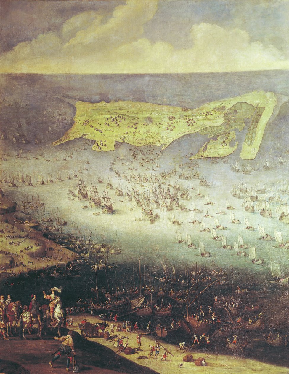 Zrušení obležení Ile de Re, 8. listopadu 1627 (podrobnosti viz 158116 a 182427) od French School