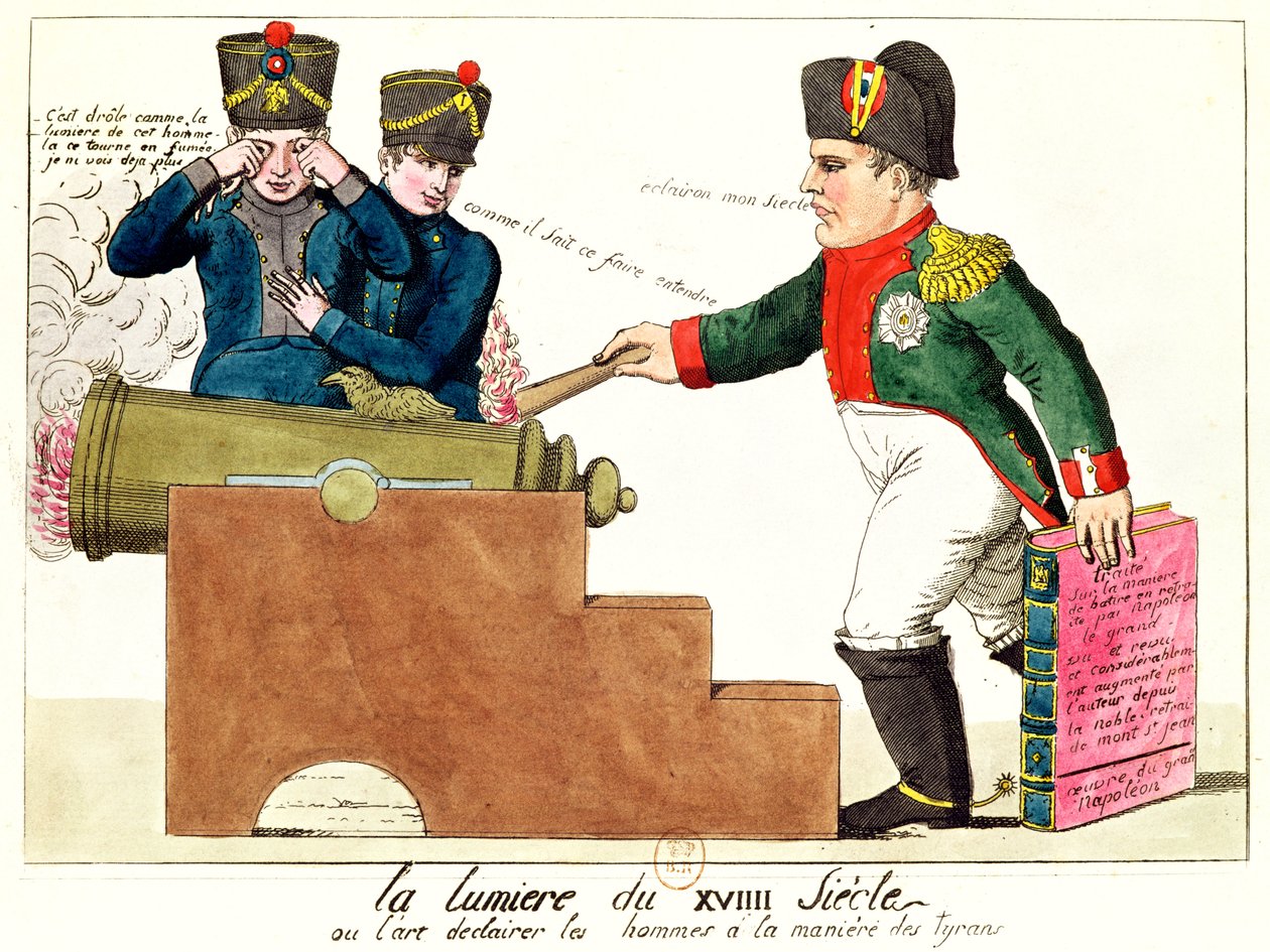 Světlo 19. století, 1815 od French School