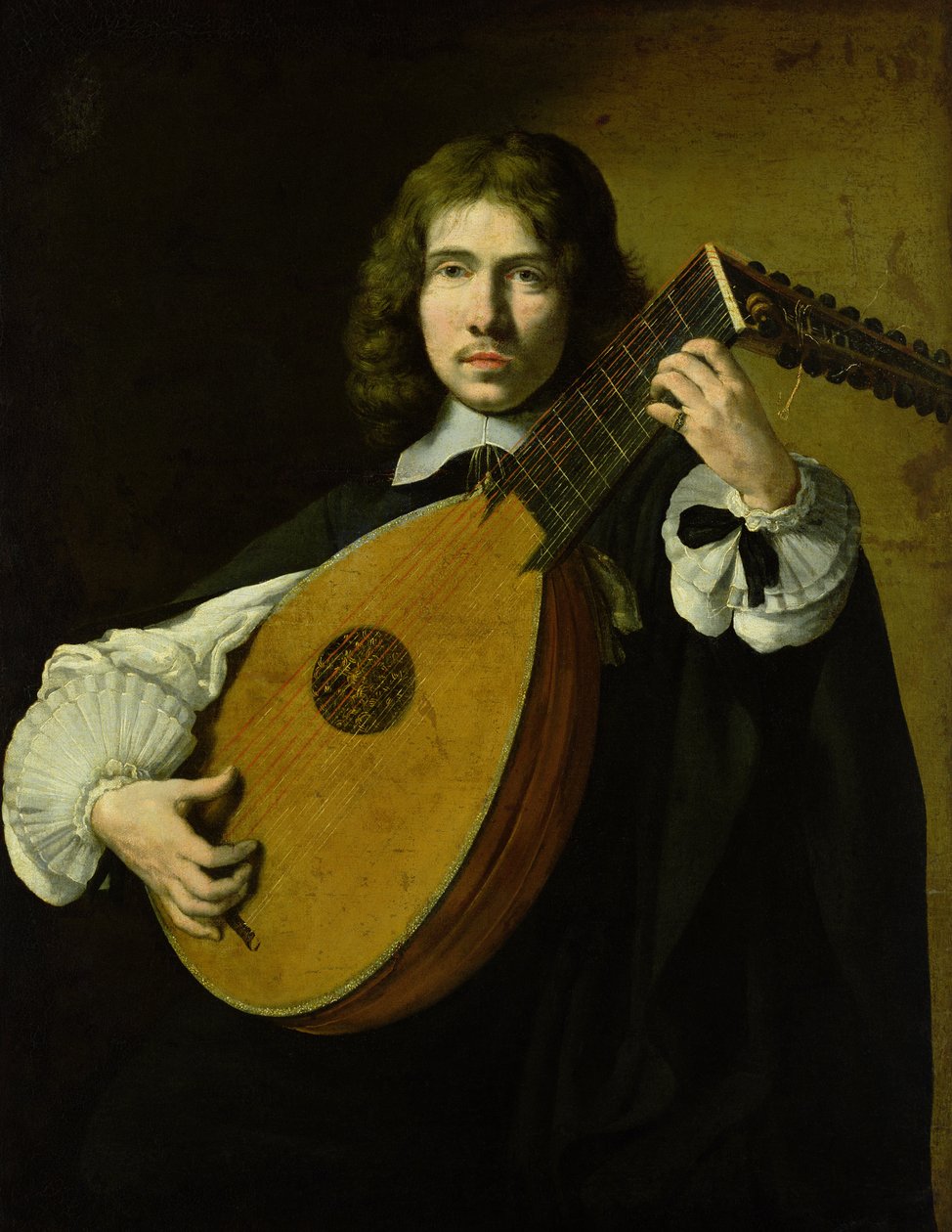 Lute-Player od French School