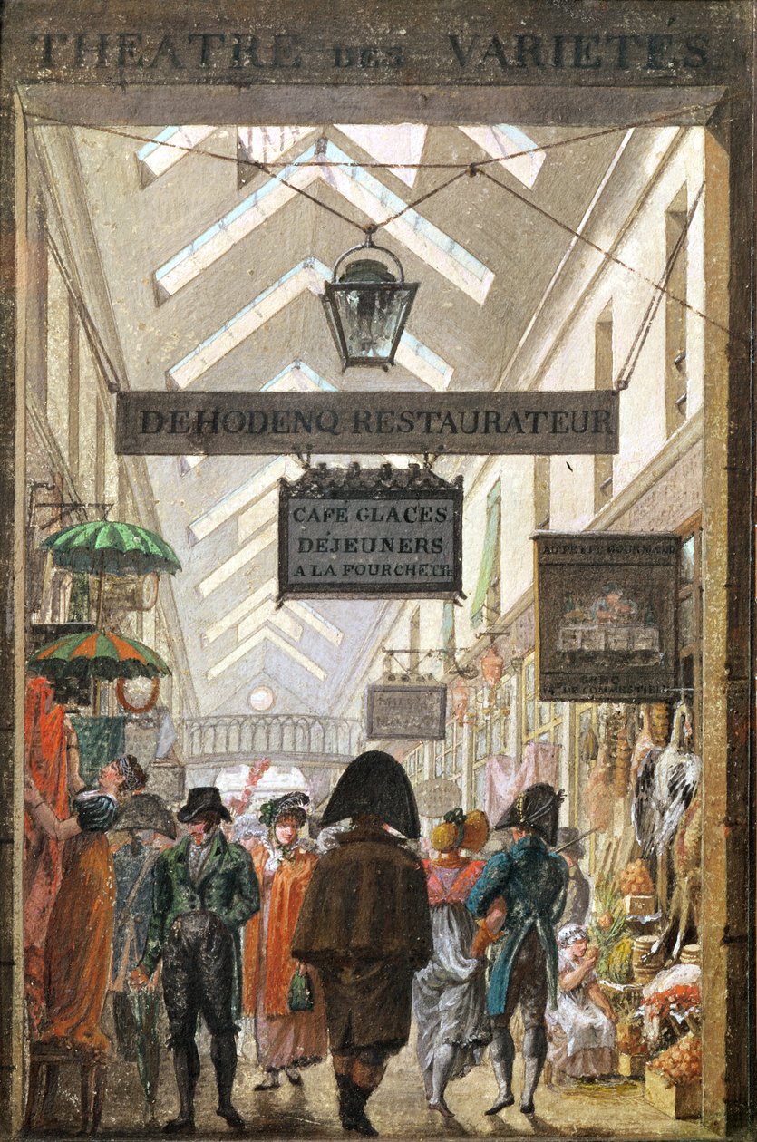 Pasáž des Varietes, Paříž od French School