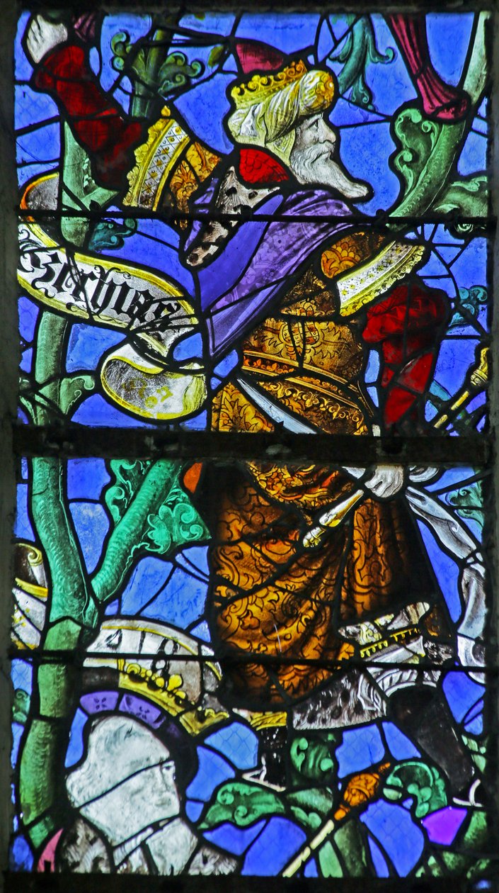 Jesseho strom: Ezechiáš, 1557 od French School