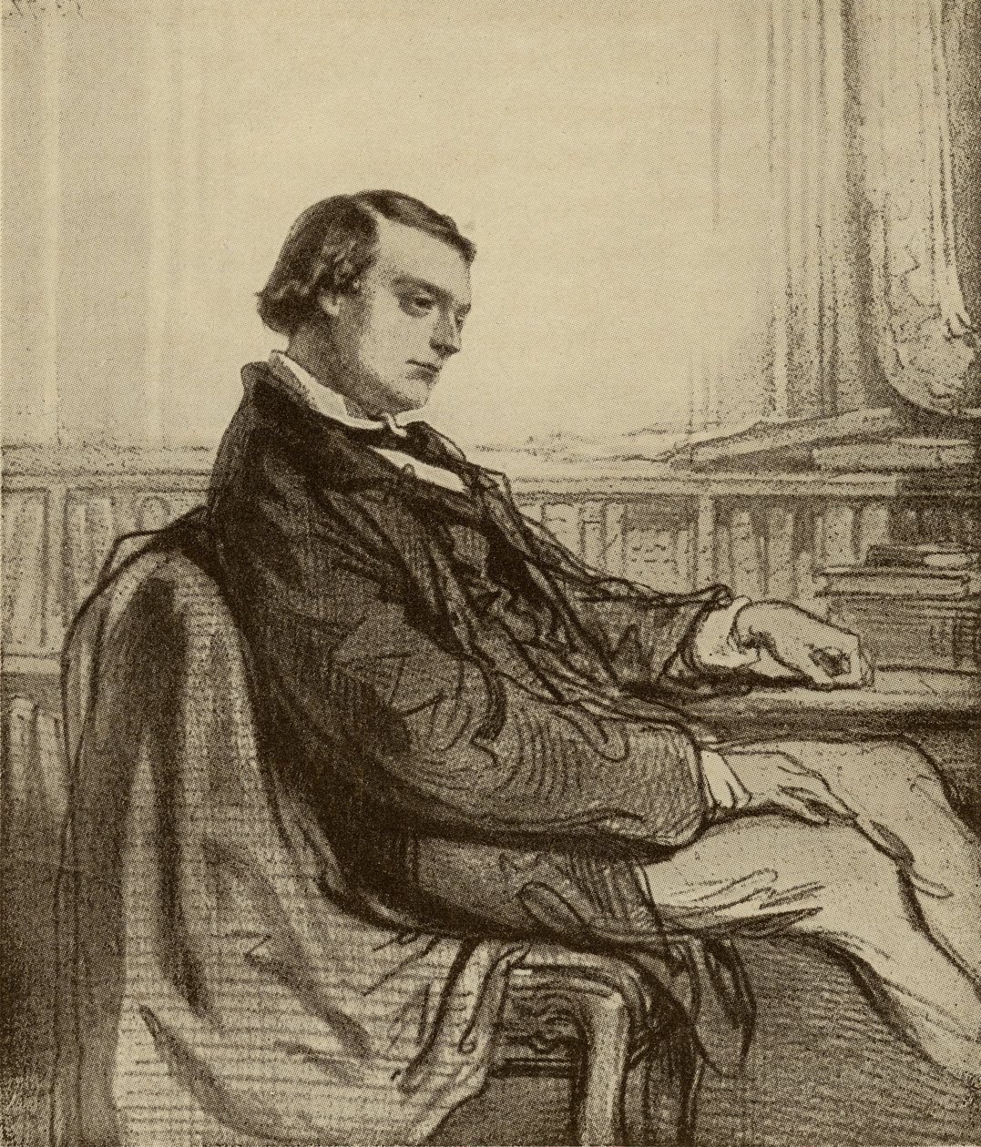 Theodore de Banville (1823-91) od French School