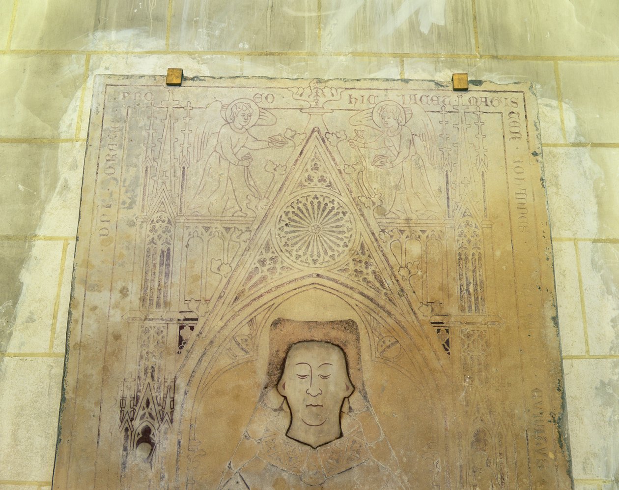 Náhrobek magistra Johannese, 1340 od French School