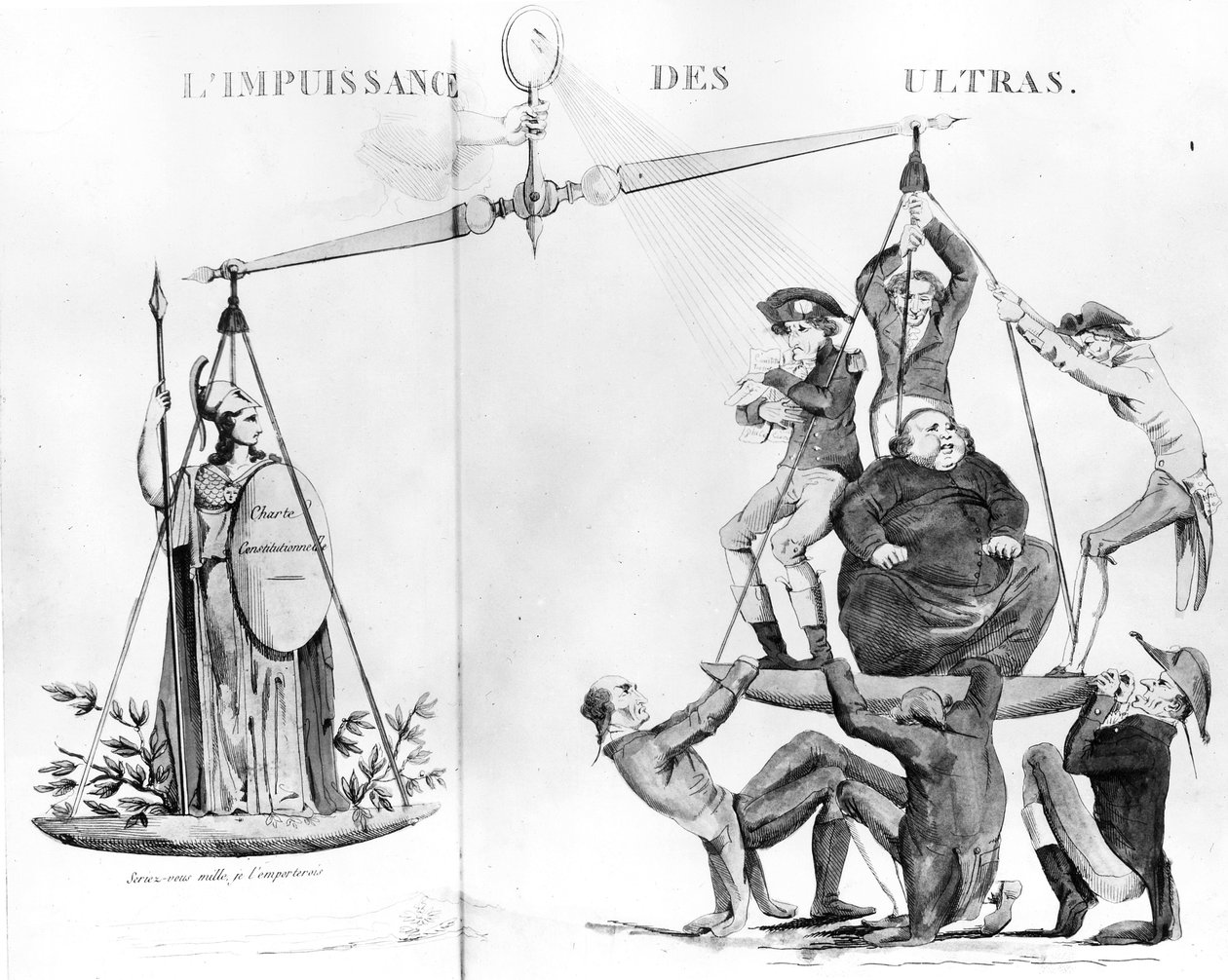 Marné úsilí Ultras, 1819 od French School