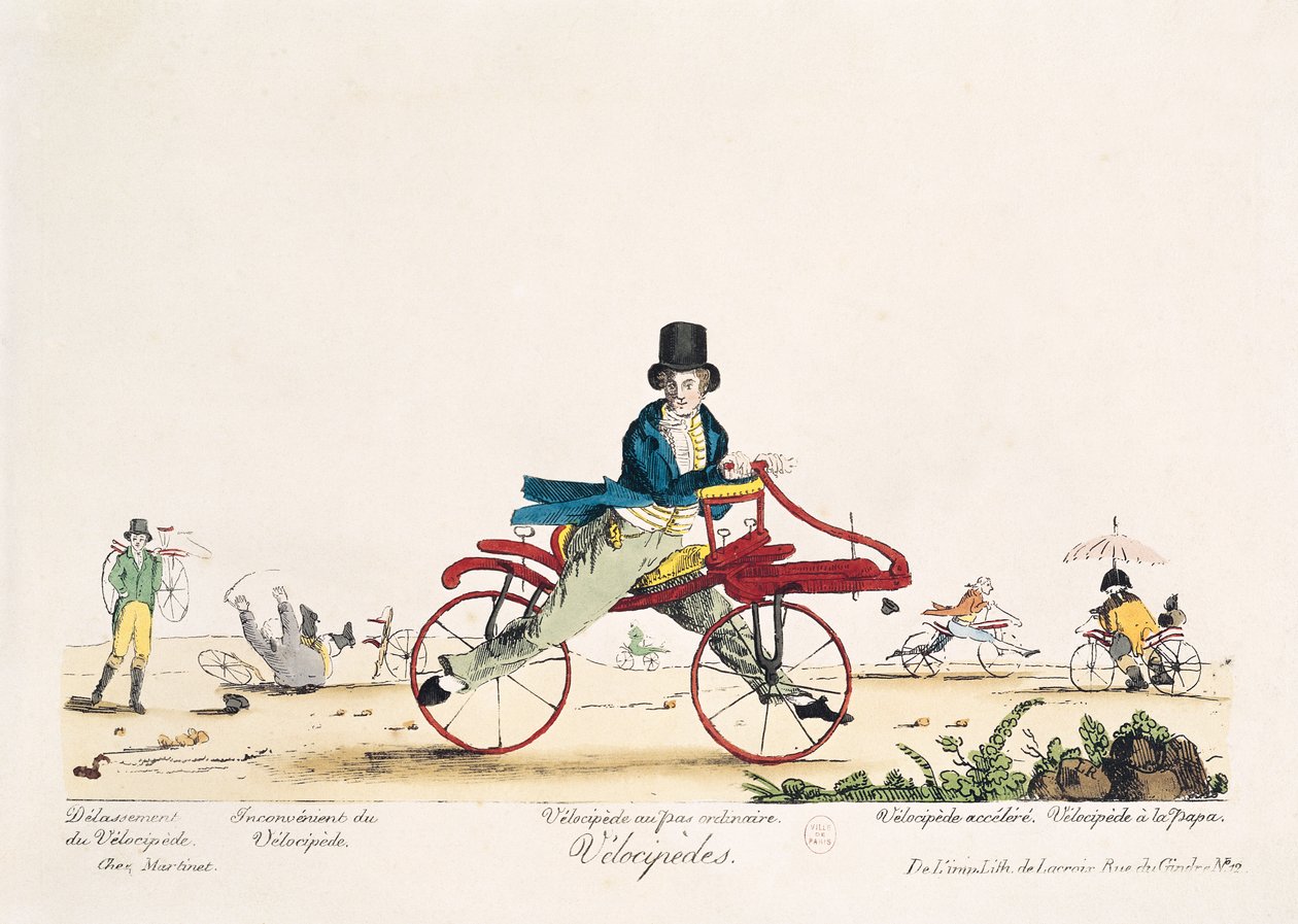 Velocipedes od French School