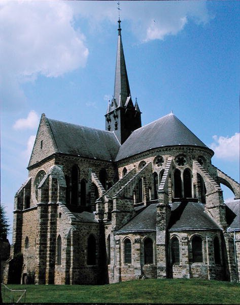 Pohled na East End of the Abbey od French School