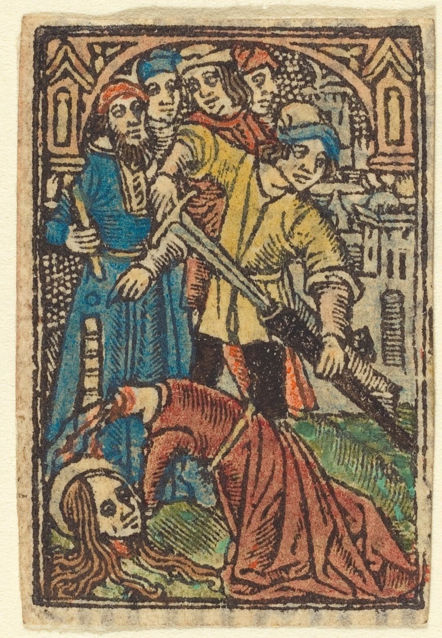 Stětí svaté Kateřiny (?) od French 15th Century