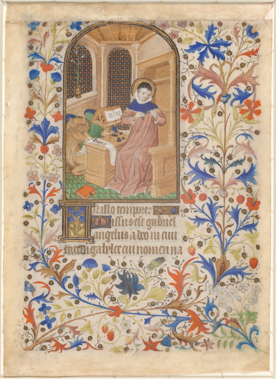 Svatý Lukáš od French 15th Century