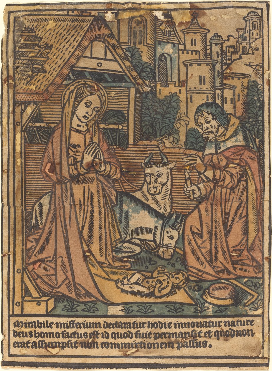 Narození Páně od French 15th Century