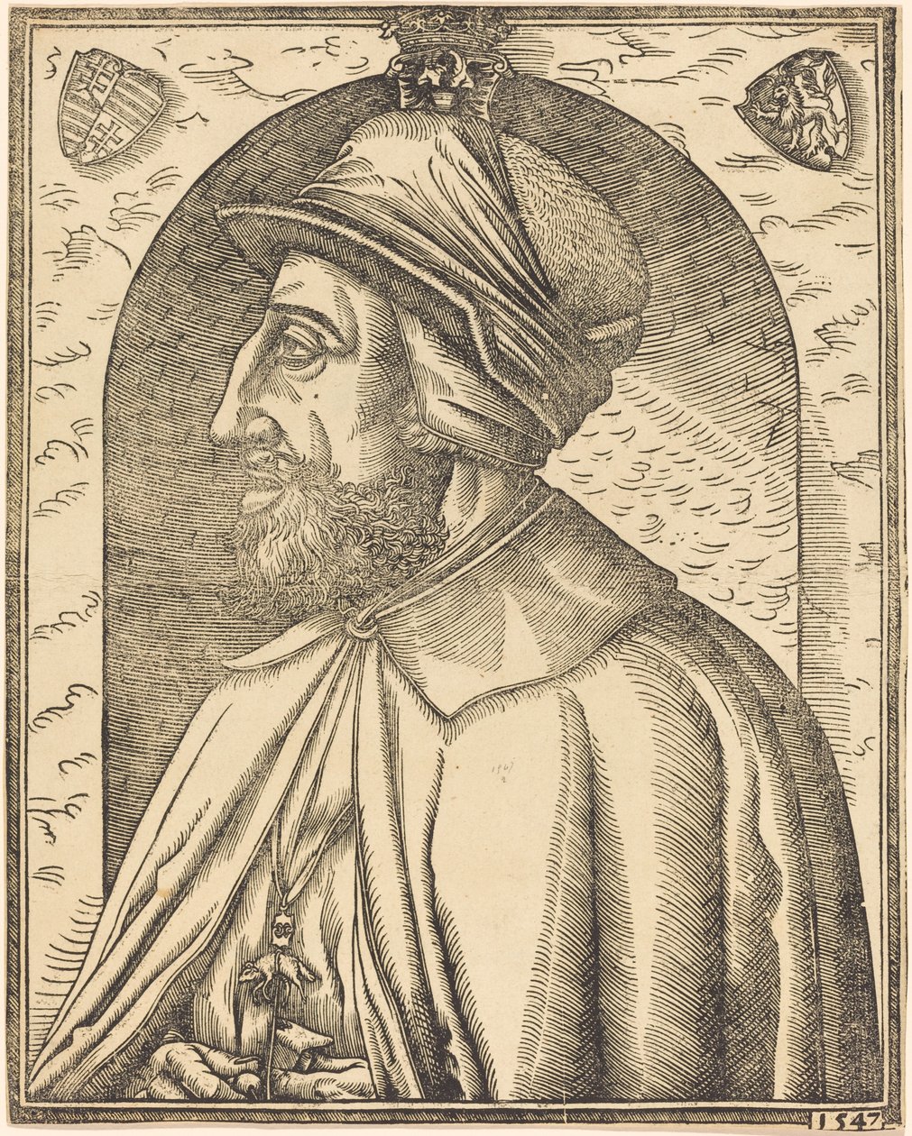 král Ferdinand rakouský od French 16th Century