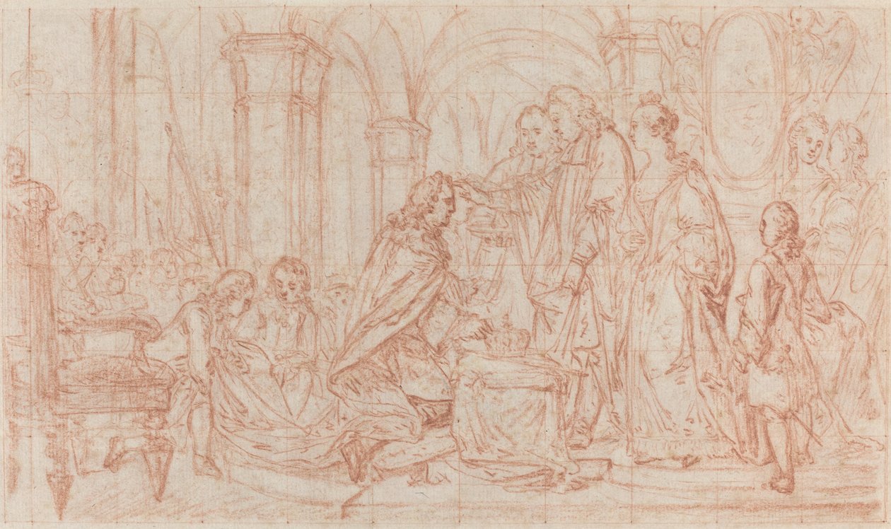 Obřad vysvěcení od French 18th Century