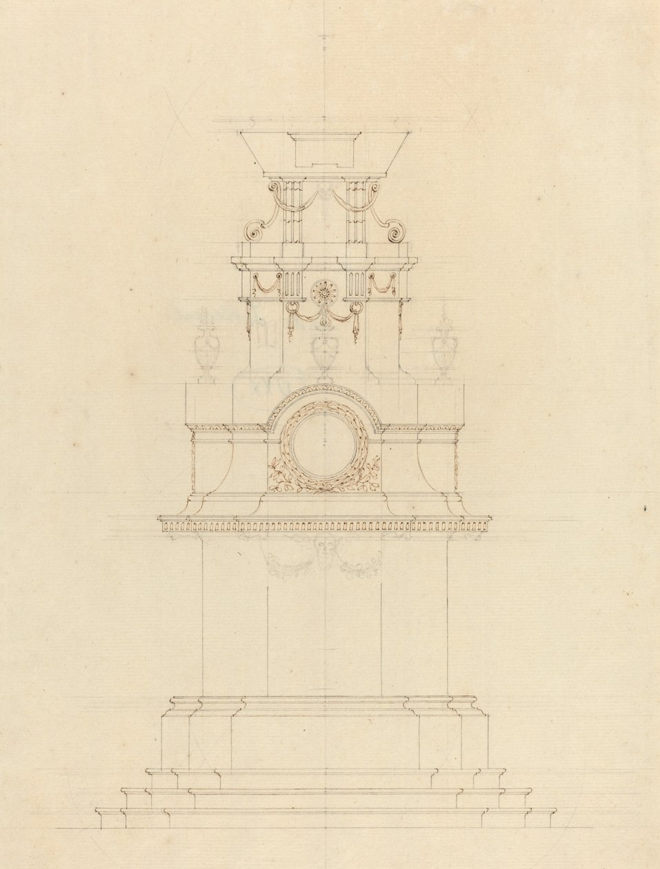 Design pro Catafalque od French 18th Century