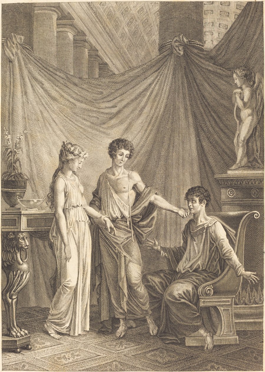 Ti dva přátelé od French 18th Century