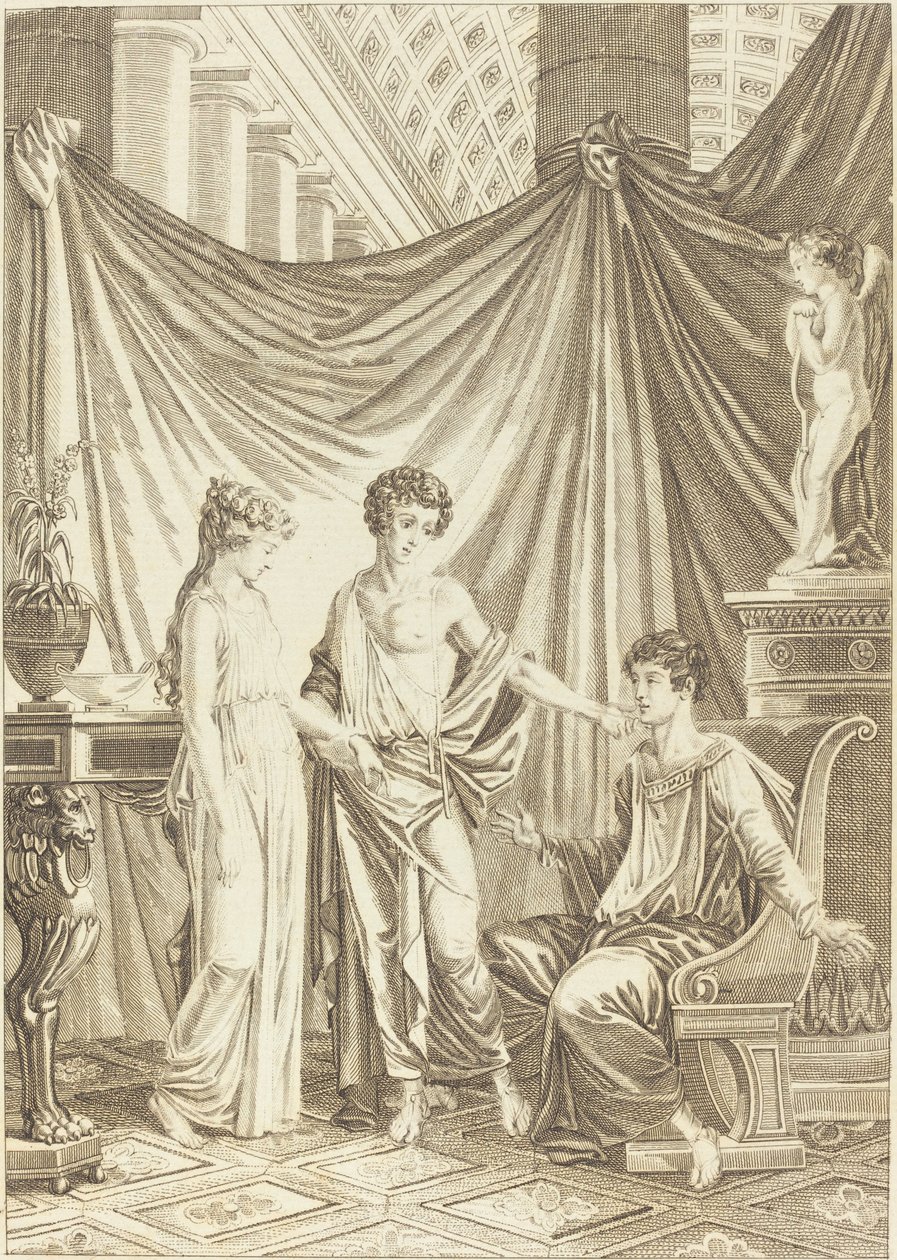 Ti dva přátelé od French 18th Century