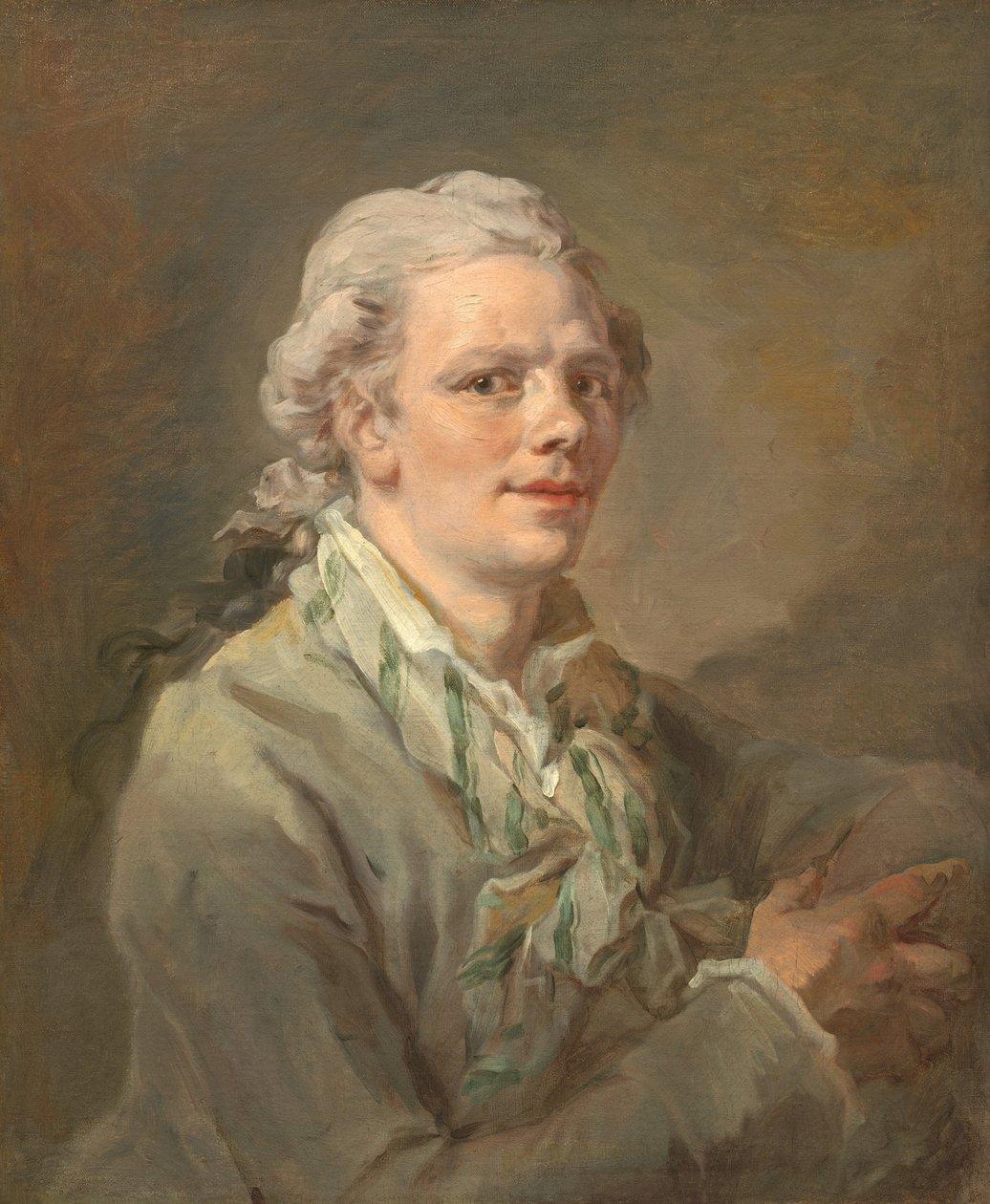 Portrét mladého muže od French 18th Century