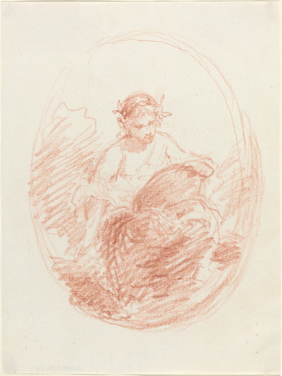 Alegorická postava od French 19th Century