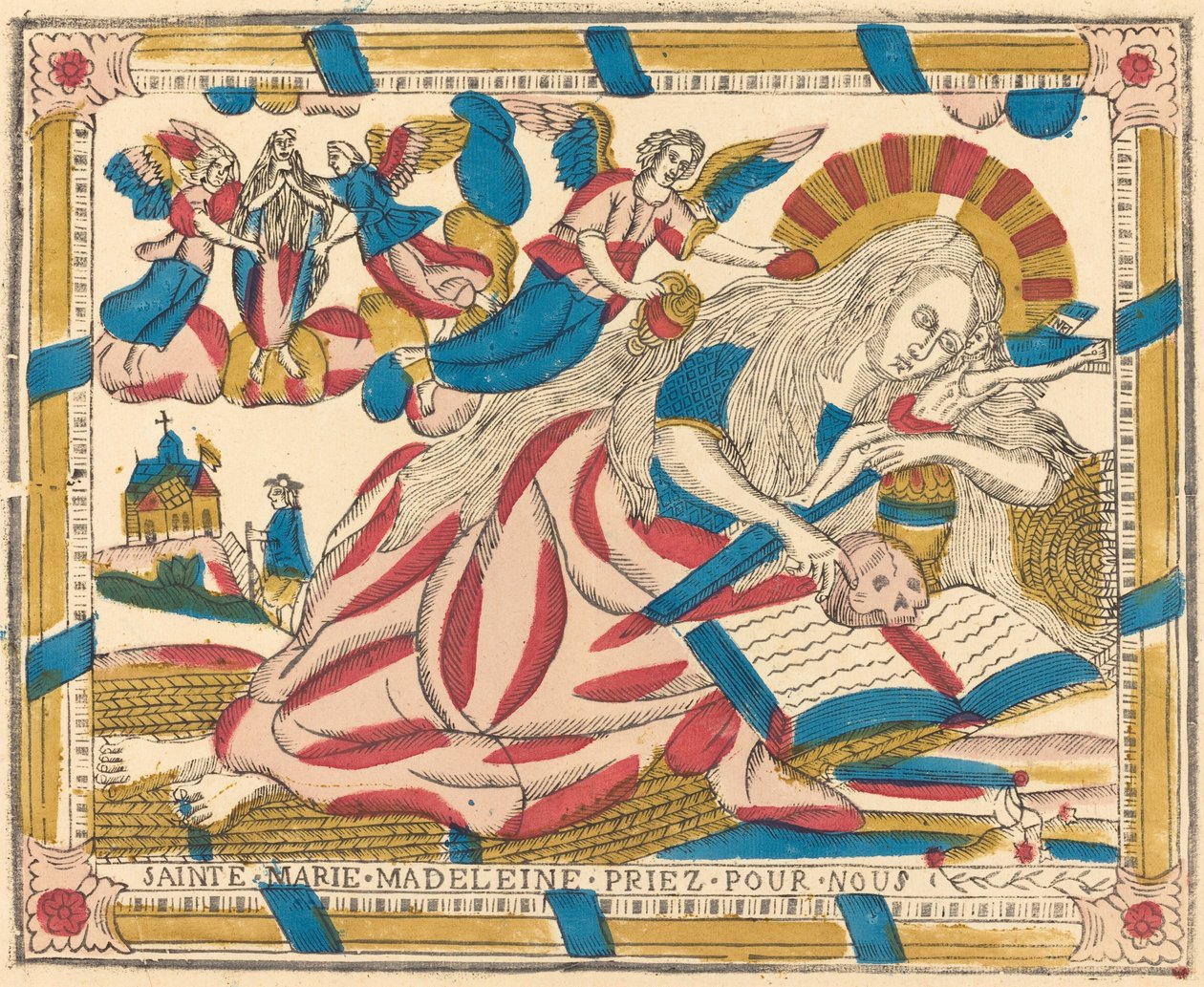 Svatá Máří Magdaléno, oroduj za nás od French 19th Century