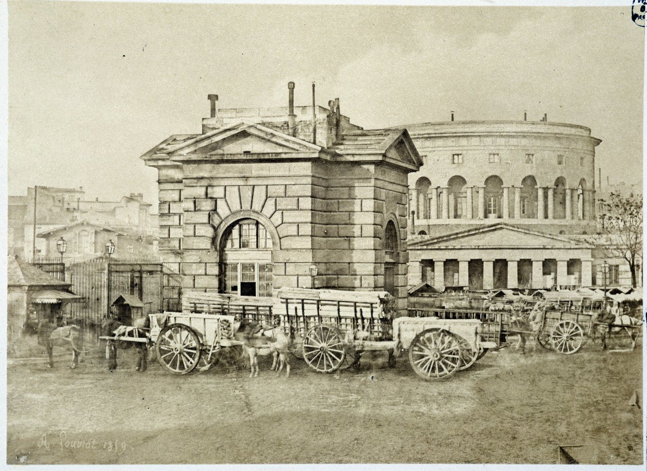 Barriere de Pantin la Villette na snímku „bariéry Paříže“ od Gouviota od French Photographer