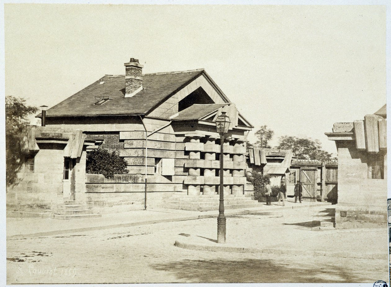 Barrière des fourneaux Vaugirard na fotografiích „les bariér de Paris““ od Gouviota od French Photographer