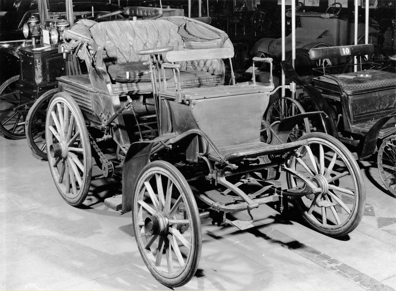 Automobil Benz, 1898 od French Photographer