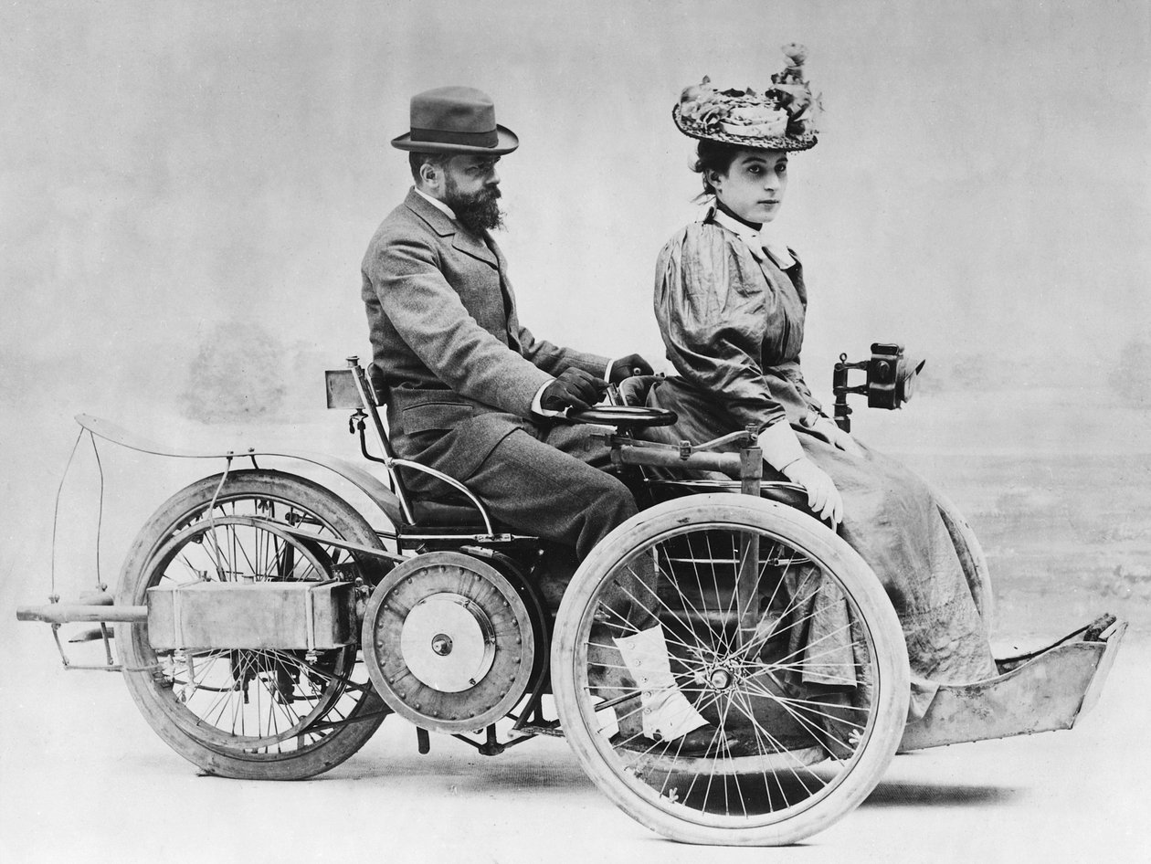 Bollées Cart, 1896 od French Photographer