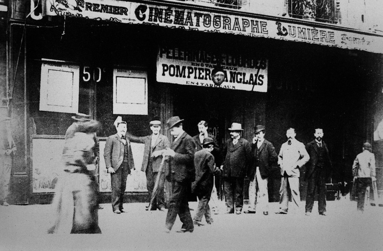 "Cinematographe Lumiere", první kino v Paříži od French Photographer