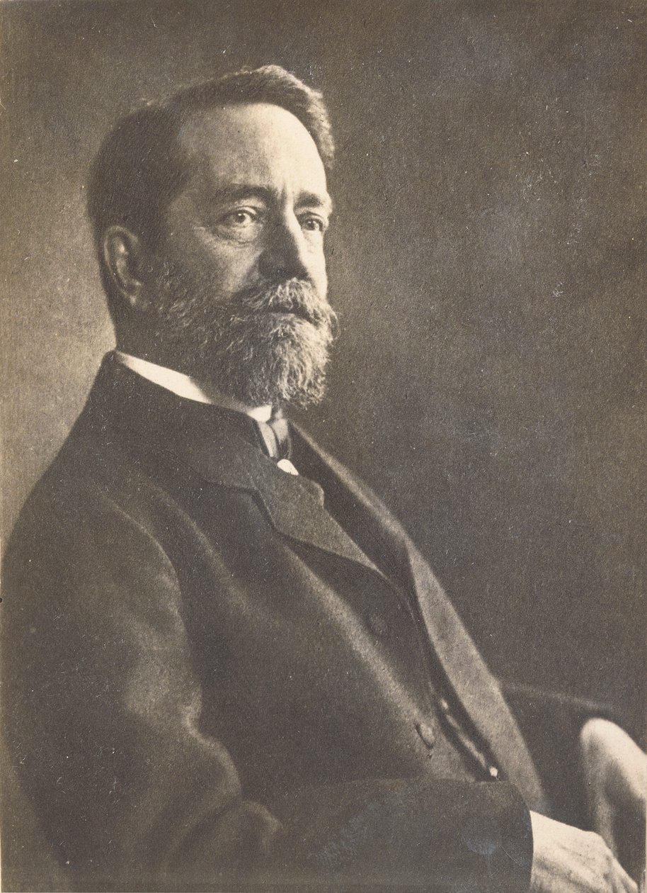 Felix Klein v Paříži (černobílá fotografie) od French Photographer