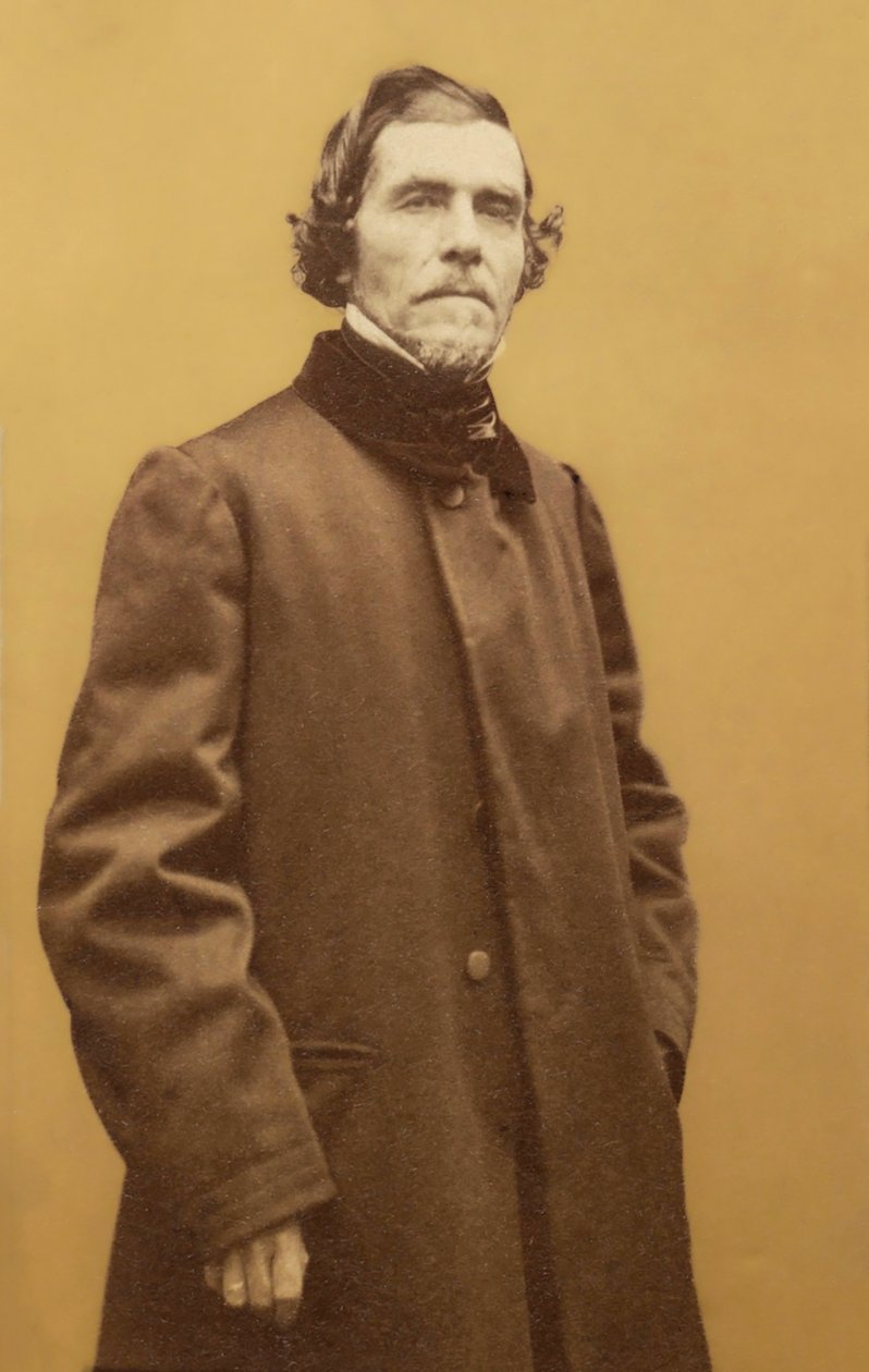 Ferdinand Victor Eugene Delacroix. (tisk) od French Photographer