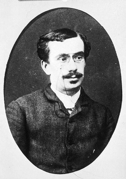 Fernand Pelloutier (1867-1901) ve věku 20 let od French Photographer