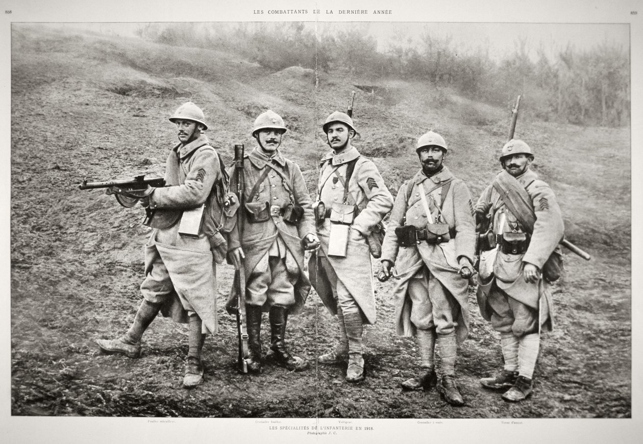 Francouzská pěchota a zbraně od French Photographer