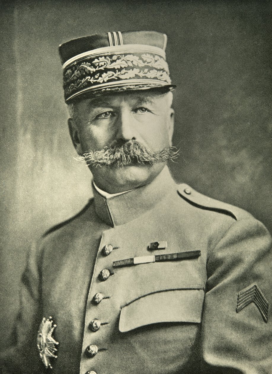 Generál Elie z Riols De Fonclare (1857-1944), 20. století (foto) od French Photographer