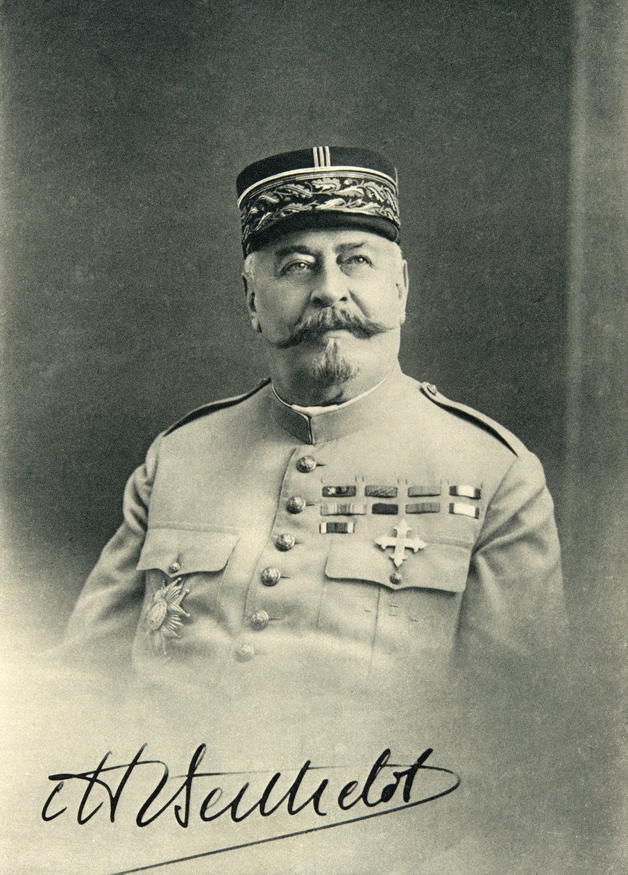 Generál Henri Berthelot (1861-1931), 20. století (foto) od French Photographer